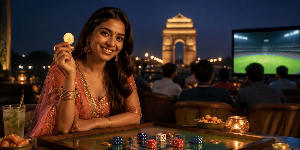 Delhi India Gate with cricket betting focus for policy